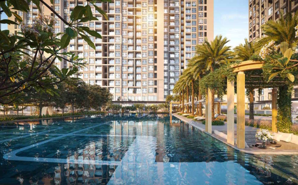 Bể bơi nội khu Vinhomes Smart City