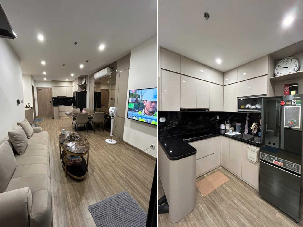 Căn hộ 1PN+ 48m2 tòa GS5 Vinhomes Smart City cho thuê full nội thất