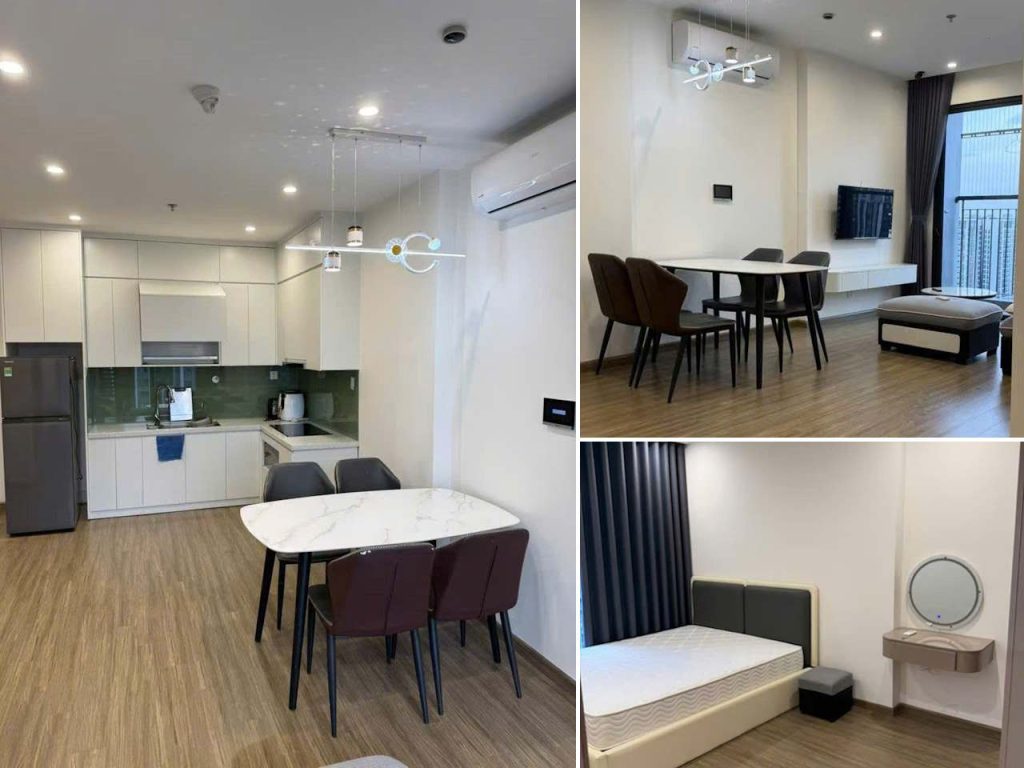Căn hộ 1 phòng ngủ 45m2 tòa GS6 Vinhomes Smart City cho thuê full nội thất