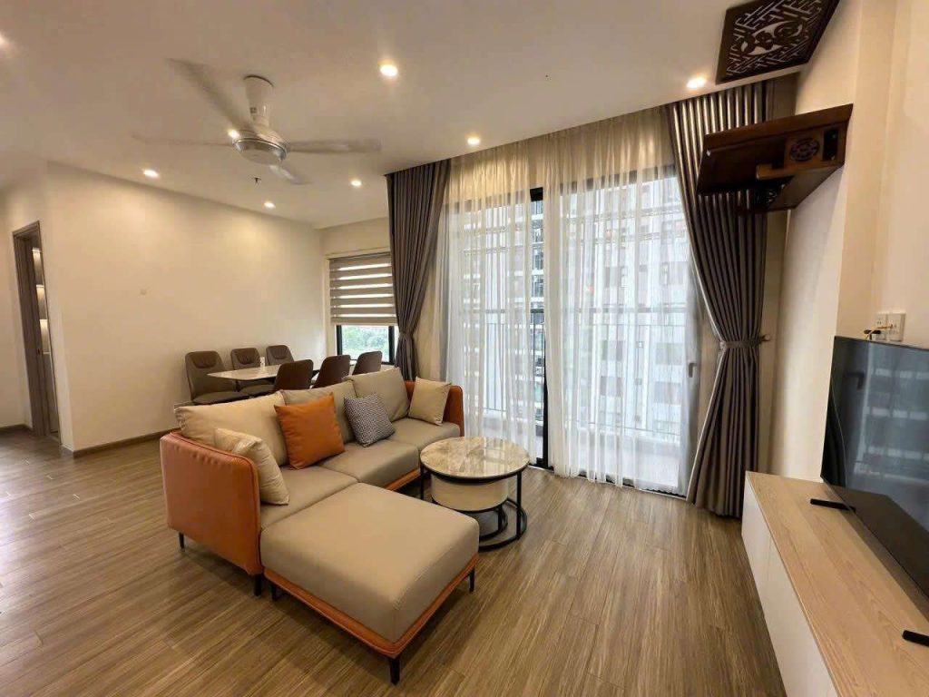 Căn hộ 2PN+ 63m2 tòa SA2 Vinhomes Smart City cho thuê full nội thất