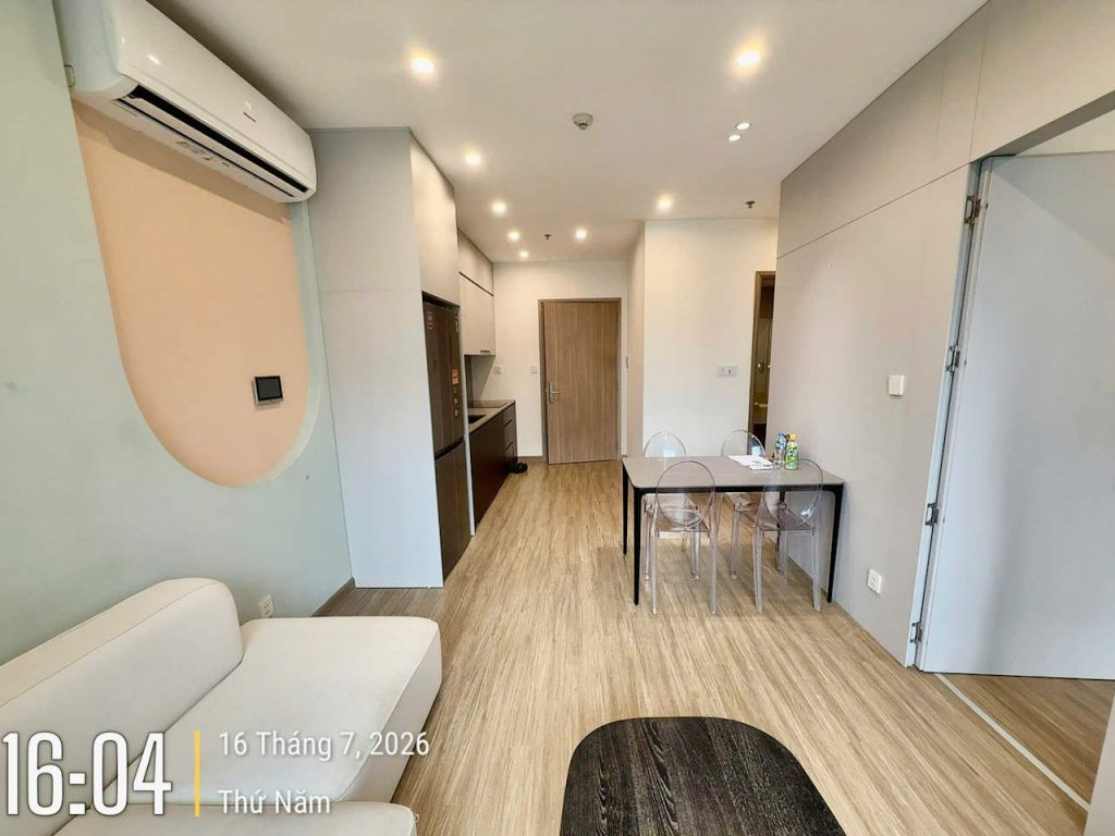 Căn hộ 2PN 54m2 tòa GS1 Vinhomes Smart City cho thuê full nội thất