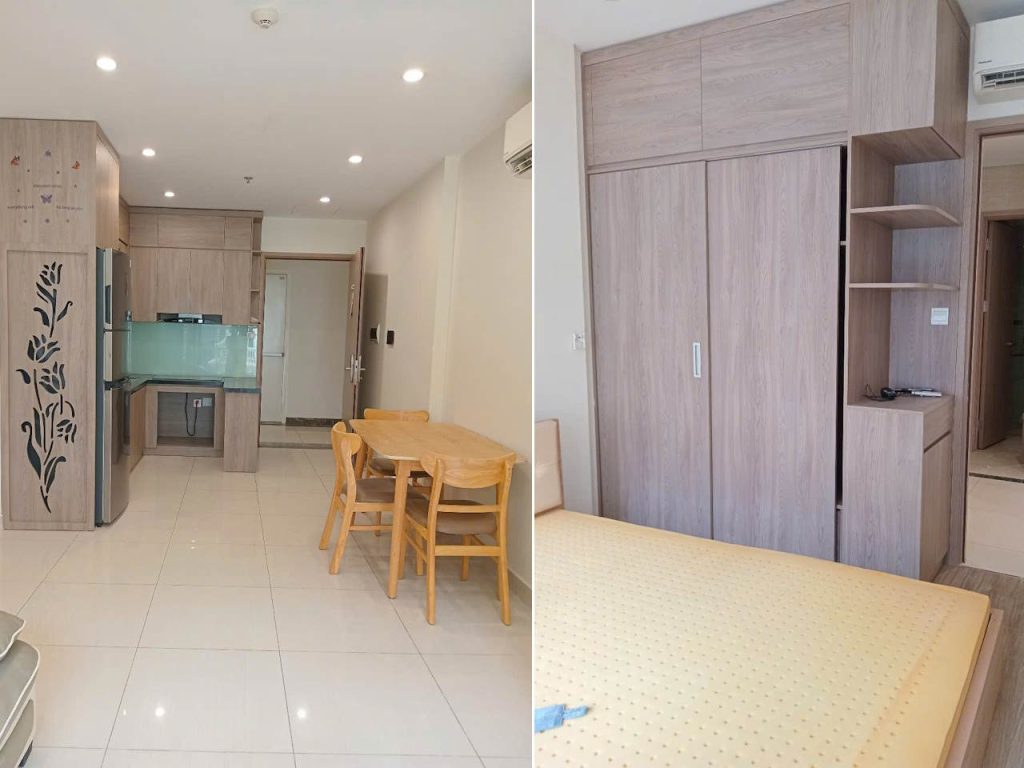 Căn hộ 2PN 54m2 tòa S105 Vinhomes Smart City cho thuê full nội thất