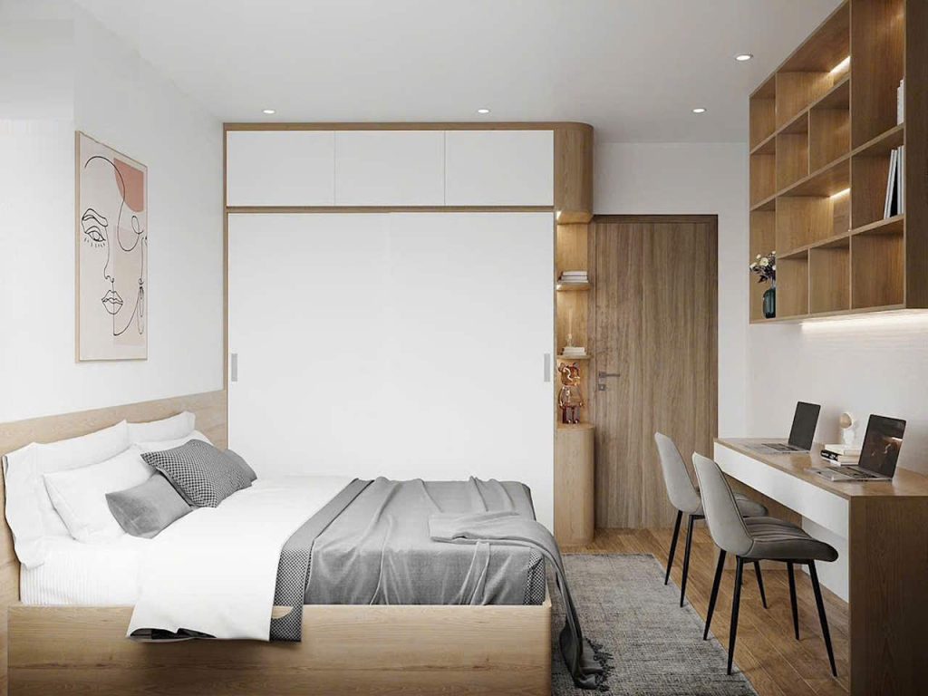 Căn hộ 3PN 75m2 tòa GS1 Vinhomes Smart City cho thuê full nội thất