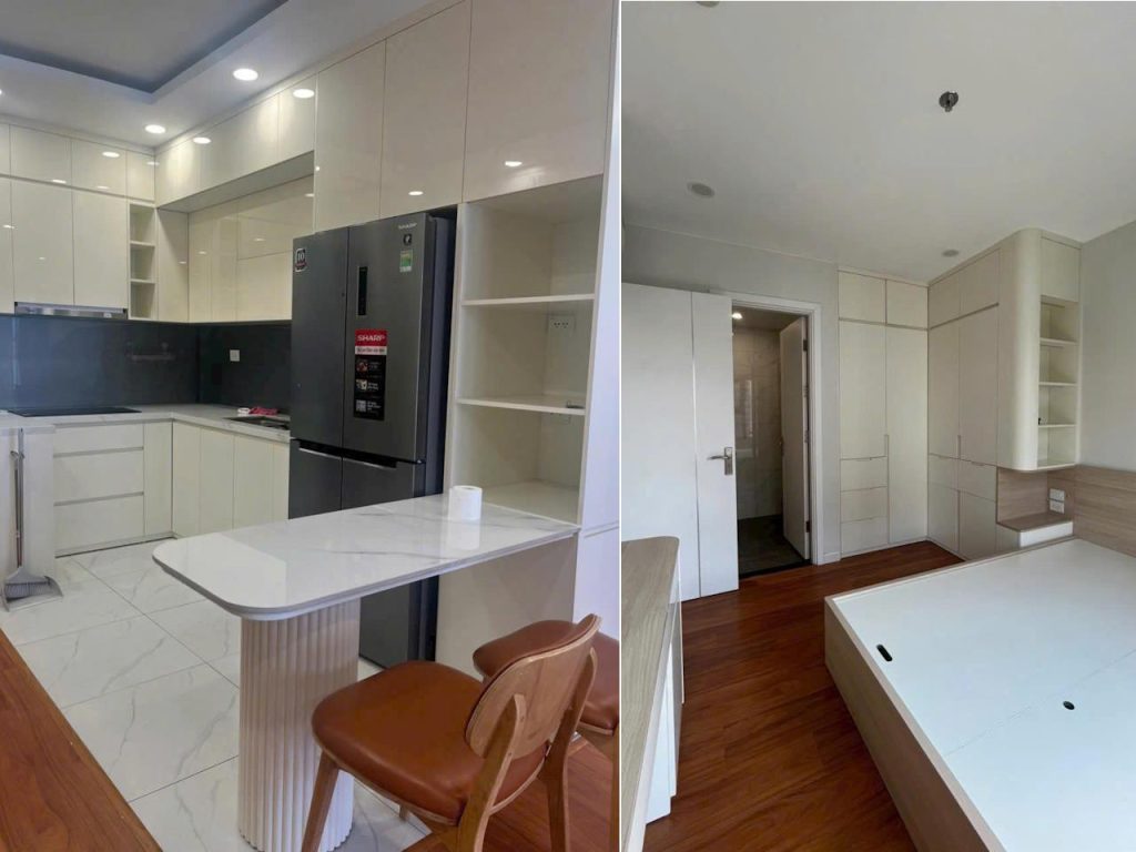 Căn hộ 3PN 75m2 tòa I4 Vinhomes Smart City cho thuê full nội thất