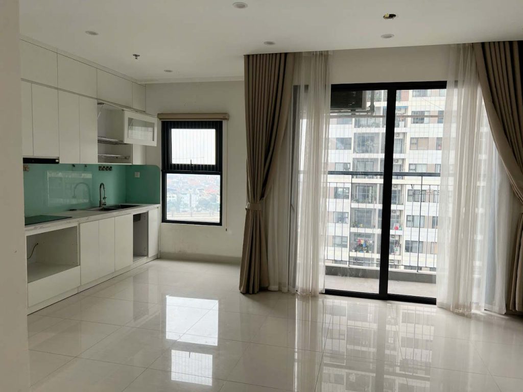 Căn hộ 3PN 80m2 tòa S302 Vinhomes Smart City cho thuê nội thất cơ bản