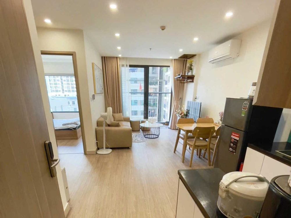Căn hộ 1PN+ 43m2 tòa S203 Vinhomes Smart City cho thuê full đồ