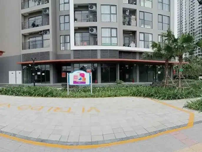 Shophouse Vinhomes Smart City mặt sảnh toà TC1